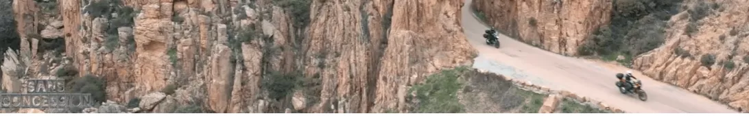 Drive + Motorcycle with Air Corsica and envie2rouler.